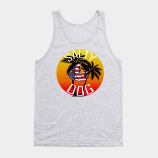 Salty Dog American Navy Swallow Tank Top